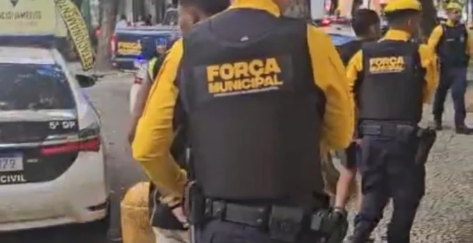 Força Municipal Captura Quatro Suspeitos de Furto e Receptação em Operações no Centro do Rio