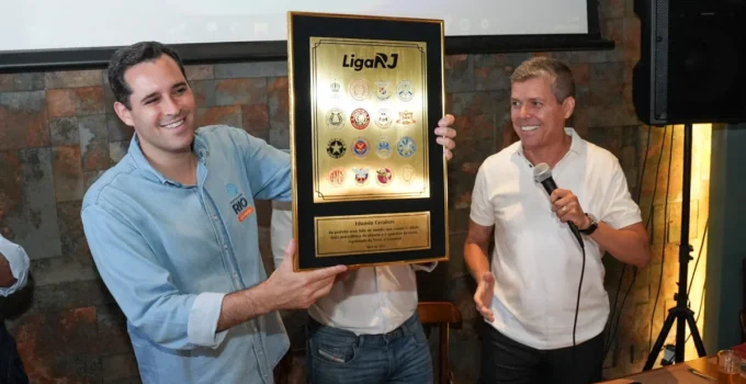 Liga RJ se reúne com Prefeito Eduardo Cavaliere e pede avanços para a Série Ouro do Carnaval Carioca