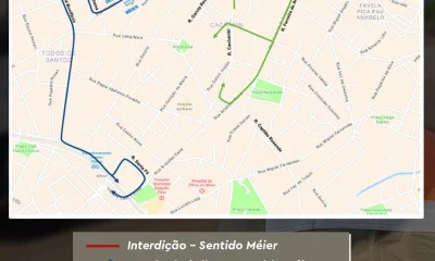 CET-Rio implementa operação especial de trânsito para obras da Light na Rua Cachambi, Zona Norte