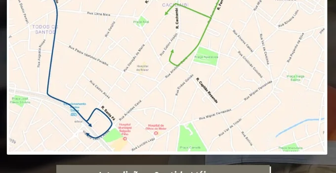 CET-Rio implementa operação especial de trânsito para obras da Light na Rua Cachambi, Zona Norte