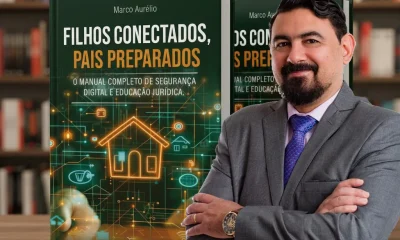 Especialista da PUC-RJ Lança Livro "Filhos Conectados, Pais Preparados" sobre Segurança Digital e Educação Jurídica em Poá
