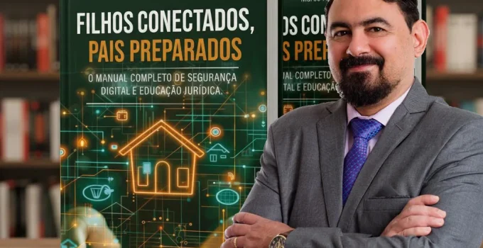 Especialista da PUC-RJ Lança Livro "Filhos Conectados, Pais Preparados" sobre Segurança Digital e Educação Jurídica em Poá