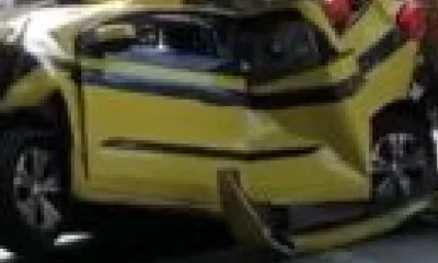 Acidente entre ônibus e táxi no Maracanã deixa um ferido e causa interdição parcial de rua