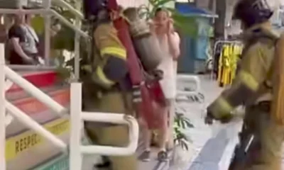 Princípio de Incêndio Atinge Hotel no Leme, Rio de Janeiro; Bombeiros Controlam Chamas Sem Feridos