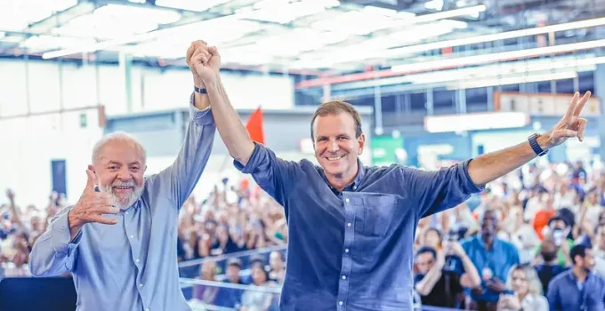PT busca carona em Eduardo Paes no Rio para fortalecer palanque de Lula e evitar derrota de 2022