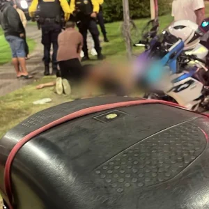 Suspeito de roubar moto morre na Lagoa após troca de tiros; comparsa é preso e ferido