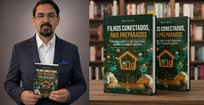 Especialista em Segurança Digital e Educação Jurídica lança livro para pais em São Paulo