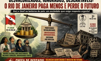 Salários Docentes no RJ: Desvalorização em Universidades Estaduais Gera Crise e Prejudica Ciência
