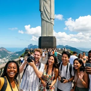 Brasil celebra recorde de turistas internacionais por via aérea no 1º trimestre de 2026, com 2,33 milhões de desembarques