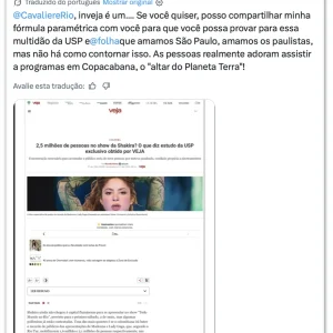 Eduardo Paes defende cálculo de aumento de turistas no Rio e cita "fórmula paramétrica"