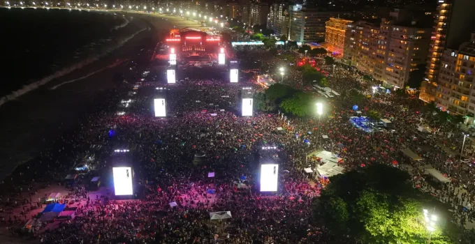 Show de Shakira em Copacabana: Esquema de Segurança Reunirá Quase 8 Mil Agentes com Tecnologia Avançada