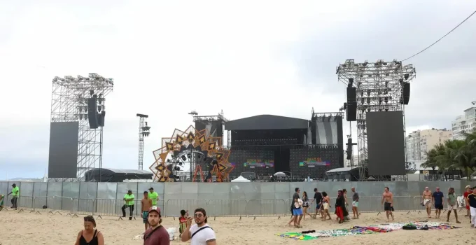 Shakira em Copacabana: Ensaios noturnos e participações especiais marcam a véspera do show histórico no Rio de Janeiro