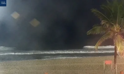 Ressaca no Rio de Janeiro: Ondas de até 3 metros atingem a orla com alerta de perigo até terça-feira