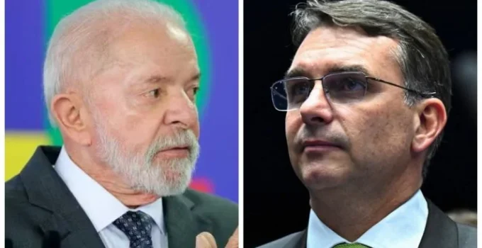 Pesquisa Futura Inteligência: Flávio Bolsonaro lidera intenções de voto contra Lula no Rio de Janeiro