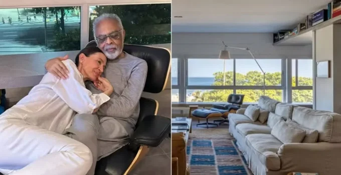 Gilberto Gil vende apartamento de luxo em Copacabana após sete anos com vista deslumbrante para o mar