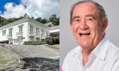Mansão de Renato Aragão no Rio é bloqueada pela Justiça para cobrir dívida de R$ 548 mil em IPTU