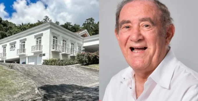 Mansão de Renato Aragão no Rio é bloqueada pela Justiça para cobrir dívida de R$ 548 mil em IPTU