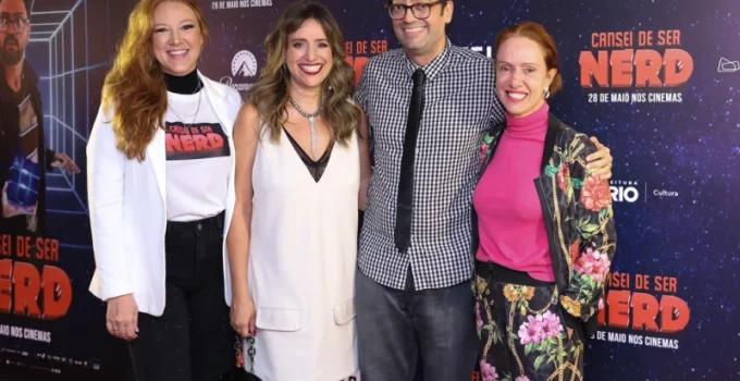 Fernando Caruso Brilha na Première de "Cansei de Ser Nerd" no Rio de Janeiro com Mistura Geek e Comédia