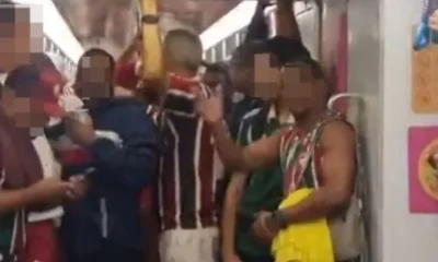 Torcedores do Fluminense Causam Tumulto em Vagão Feminino do Metrô do Rio Após Jogo