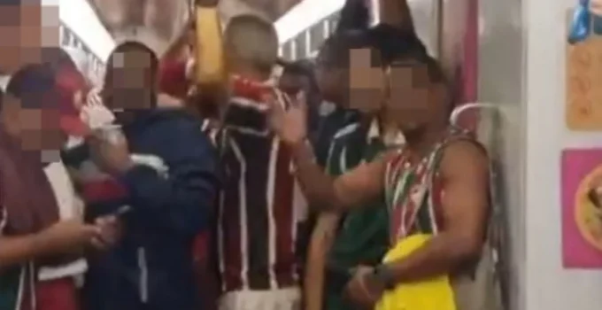 Torcedores do Fluminense Causam Tumulto em Vagão Feminino do Metrô do Rio Após Jogo