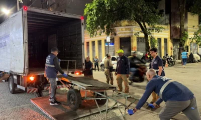 Restaurante em Ipanema Multado em R$ 3 Mil e Estruturas Apreendidas por Ocupação Irregular de Calçada