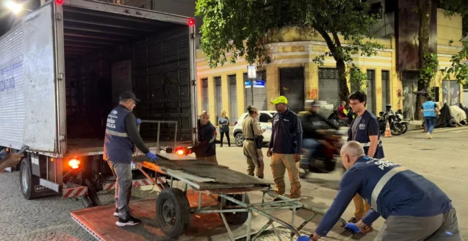 Restaurante em Ipanema Multado em R$ 3 Mil e Estruturas Apreendidas por Ocupação Irregular de Calçada