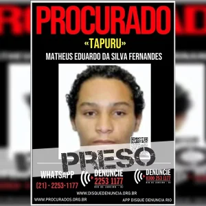 Suspeito de gerenciar tráfico e envolvido em estupro coletivo de adolescente é preso no RJ