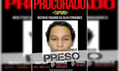 Suspeito de gerenciar tráfico e envolvido em estupro coletivo de adolescente é preso no RJ