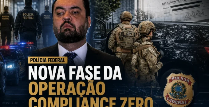 PF mira Cláudio Castro em nova fase da Operação Compliance Zero sobre aportes bilionários do Rioprevidência no Banco Master