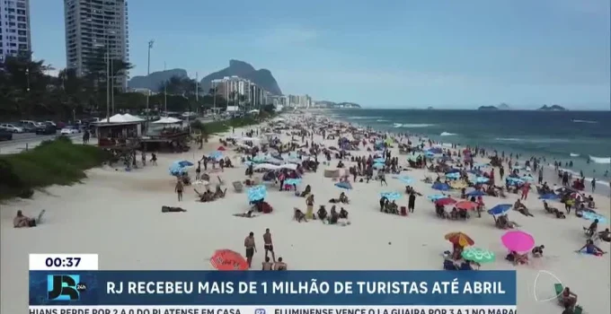 Rio de Janeiro Supera Marca de Um Milhão de Turistas Estrangeiros em Quatro Meses Impulsionando a Economia