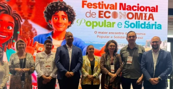 Ceará Brilha no 1º Festival Nacional de Economia Popular e Solidária no Rio de Janeiro, Destacando Políticas de Inclusão Produtiva
