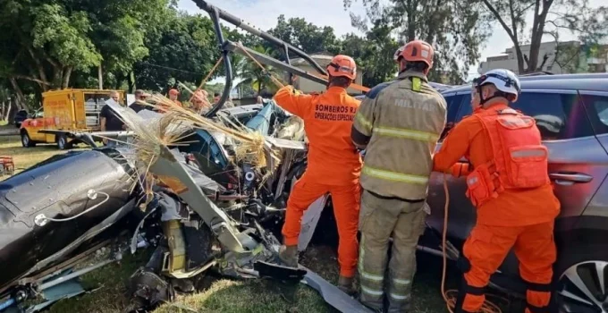 Anac Investiga se Helicópteros que Colidiram no RJ Realizavam Transporte Clandestino