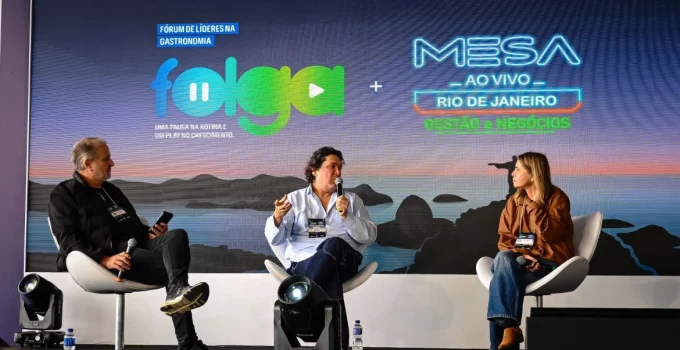FOLGA + Mesa ao Vivo Rio: Gastronomia, Identidade e Gestão em Debate na Marina da Glória