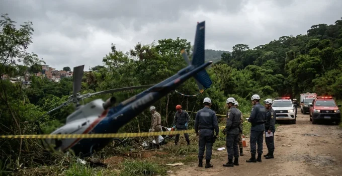 Rio de Janeiro Lidera Incidentes Aéreos de Helicópteros no Brasil: Segurança do Espaço Aéreo em Alerta