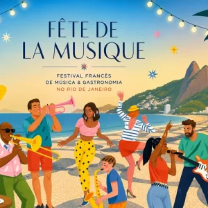 Festival Francês celebra a arte de viver com música e sabores em Copacabana no Rio de Janeiro