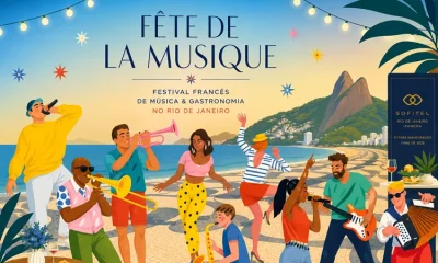 Festival Francês celebra a arte de viver com música e sabores em Copacabana no Rio de Janeiro