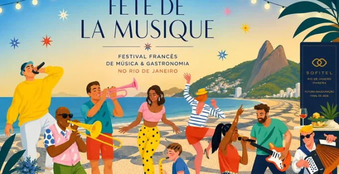 Festival Francês celebra a arte de viver com música e sabores em Copacabana no Rio de Janeiro