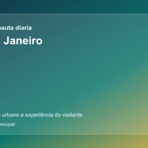 Operação em Copacabana reforça ordenamento de calçadas na área turística, com multas por ocupação irregular