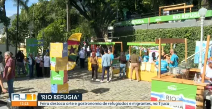 Feira 'Rio Refugia' na Tijuca celebra arte e gastronomia de refugiados e migrantes neste fim de semana
