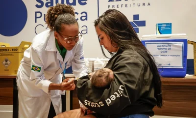 Rio de Janeiro recebe mais de 36 mil doses da vacina Pneumo 20 para crianças menores de 5 anos contra pneumonia e meningite