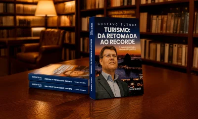 Gustavo Tutuca lança primeiro livro conectando infância em Piraí a recordes turísticos do Rio de Janeiro