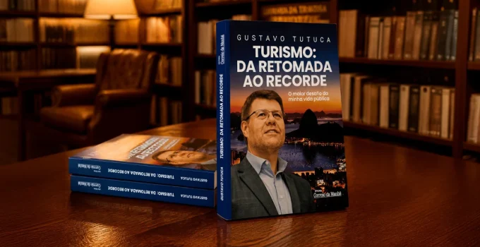 Gustavo Tutuca lança primeiro livro conectando infância em Piraí a recordes turísticos do Rio de Janeiro