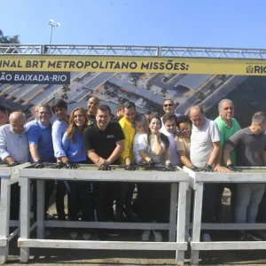 Pedra Fundamental do Terminal Missões do BRT é Lançada, Expandindo Integração para Duque de Caxias, Guapimirim e Magé