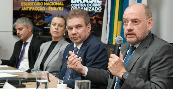 Rio de Janeiro inaugura Escritório Nacional Antifacção para fortalecer combate ao crime organizado com apoio federal