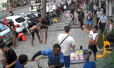 Briga Generalizada na Tijuca: Entregadores e Outros Homens Causam Pânico e Fechamento de Lojas na Rua Barão de Mesquita