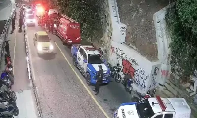 Jovem morre em trágico acidente entre utilitário e duas motos na Avenida Niemeyer, Zona Sul do Rio