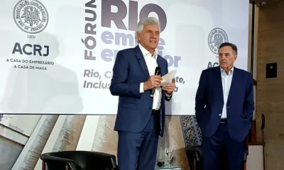 Ronaldo Caiado promete levar modelo de segurança de Goiás ao Rio e diz que vai "libertar" comunidades do tráfico