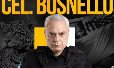 Missão anuncia Coronel Busnello, ex-Bope, como candidato ao governo do RJ; Rafa Luz será vice