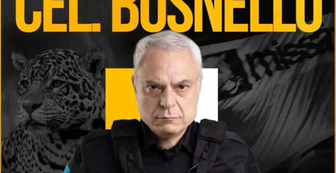 Missão anuncia Coronel Busnello, ex-Bope, como candidato ao governo do RJ; Rafa Luz será vice