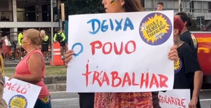 Ambulantes Protestam Contra Tolerância Zero em Ipanema, MPF Pede Suspensão do Programa